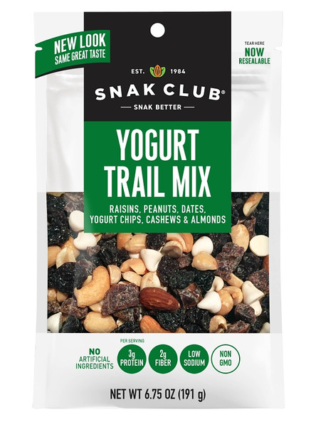 SNAK CLUB CSU29455 Yogurt Trail Mix, 6.75 oz [SKU: ORG2121200]