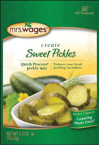 Mrs. Wages W624-J7425 Sweet Pickle Mix, 5.3 oz Pouch [SKU: ORG9759143]