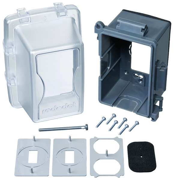 Red Dot CKPM Cover, 6-5/32 in L, 4-11/16 in W, Rectangular, Polycarbonate, Clear [SKU: ORG0126920]