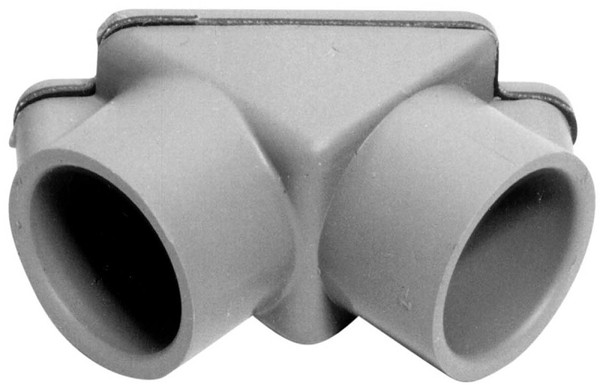 Carlon E990ER-CAR Access Pull Elbow, PVC, Gray [SKU: ORG6552400]
