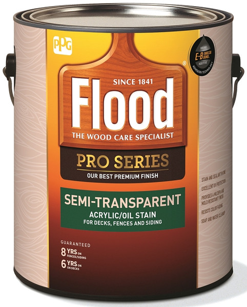 Flood FLD812-01 Wood Stain, Liquid, 1 gal [SKU: ORG4699344]