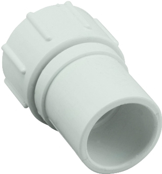 Orbit 10118H Pipe Adapter, 1/2 x 3/4 in, Slip x GHT, PVC, 80 psi Pressure [SKU: ORG8482762]