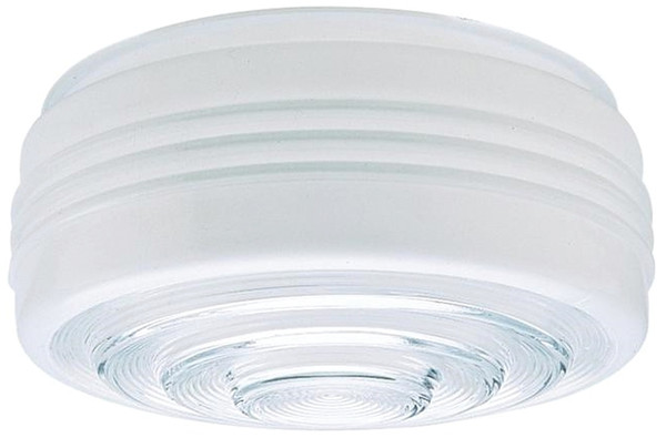 Westinghouse 8560800 Light Shade, 7-5/8 in Dia, Drum, Mushroom, Glass, White [SKU: ORG8315400]