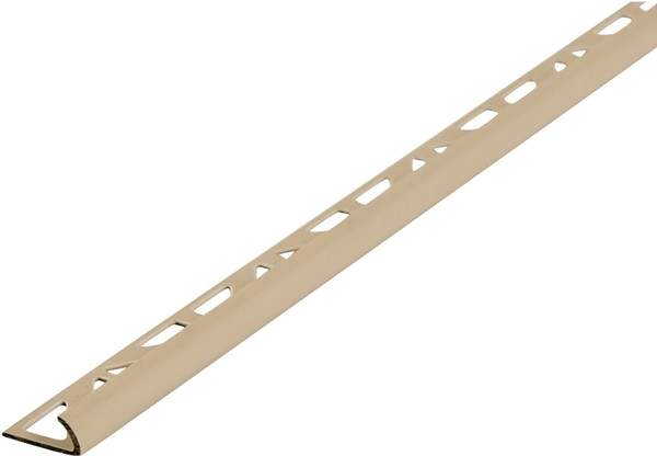 M-D 73820 Tile Cap, 96 in L, 3/8 in W, PVC, Beige [SKU: ORG3295805]