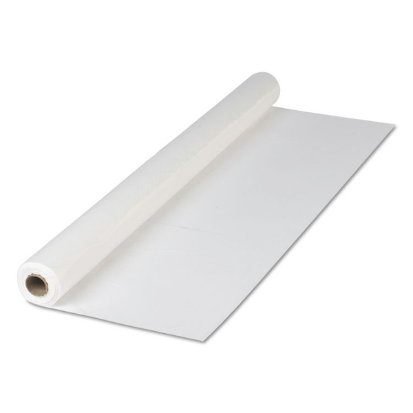 Plastic Roll Tablecover, 40" x 300 ft, White [SKU: HFM114000]
