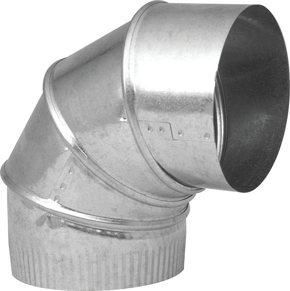 Imperial GV0284-C Adjustable Elbow, 4 in Connection, 26 ga Gauge, Steel [SKU: ORG8966756]