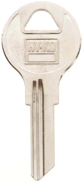 HY-KO 11010AP2 Key Blank, Brass, Nickel, For: Chicago Cabinet, House Locks and Padlocks [SKU: ORG0898643]