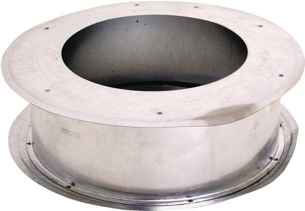 AmeriVent 3EWT Wall Thimble, 0.018 Gauge, Galvanized Steel, For: Type B Gas Vent Pipe [SKU: ORG6493837]