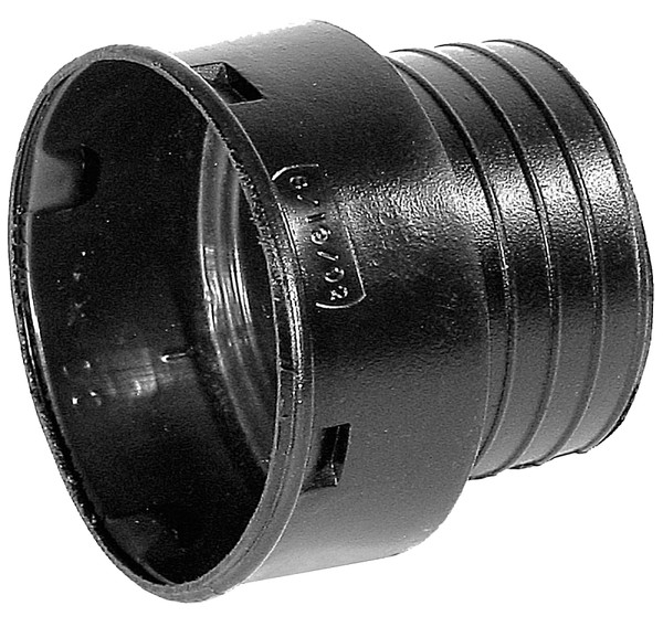ADS 0462AA Heavy-Duty Pipe Adapter, 4 in, Snap, PVC [SKU: ORG6539605]