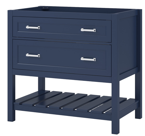 Foremost Lawson Series LSBV3622D Vanity Cabinet, 36 in W Cabinet, 21-1/2 in D Cabinet, 34 in H Cabinet, Wood, 2-Drawer [SKU: ORG3393105]