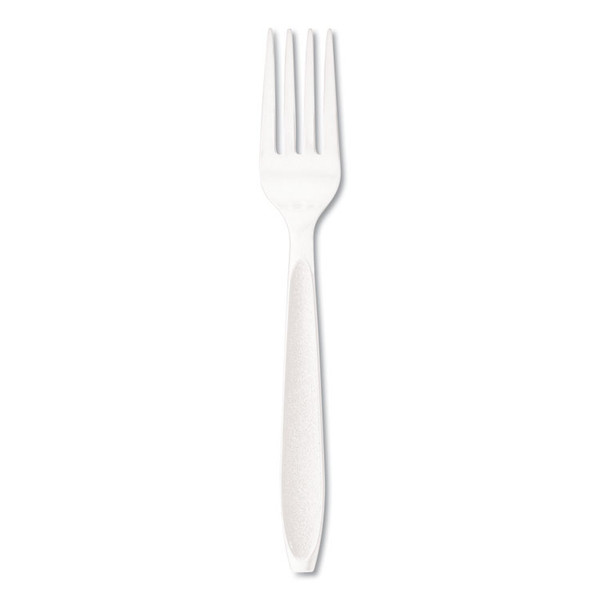 Impress Heavyweight Full-Length Polystyrene Cutlery, Fork, White, 1000/Carton [SKU: SCCHSWF0007]