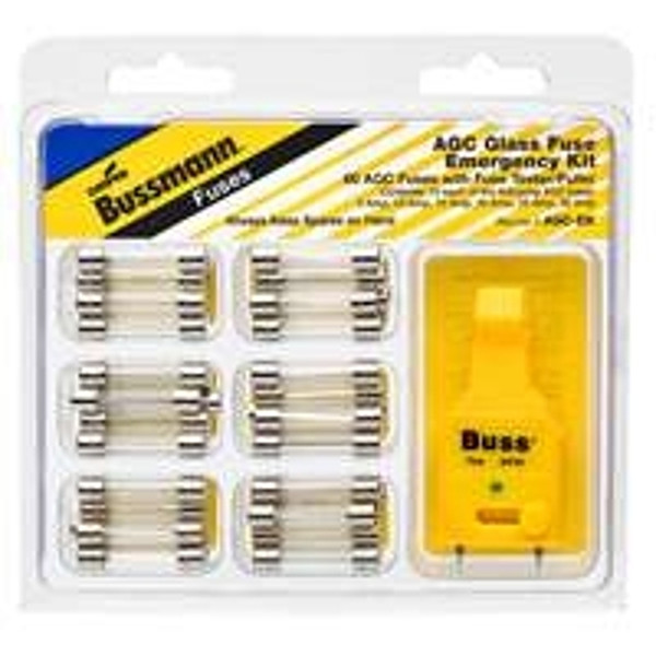 Bussmann AGC-EK Fuse Kit, 32 V, 5/30 A [SKU: ORG9542259]