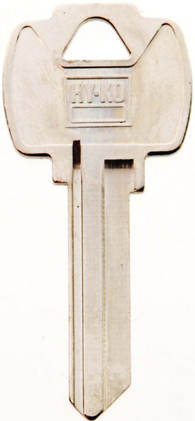 HY-KO 11010FA2 Key Blank, Brass, Nickel, For: Falcon Cabinet, House Locks and Padlocks [SKU: ORG6380414]