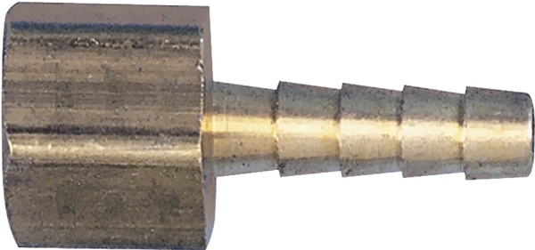 Tru-Flate 21-242 Air Hose Fitting, 1/4 in, FNPT x Barb, Brass [SKU: ORG6546709]
