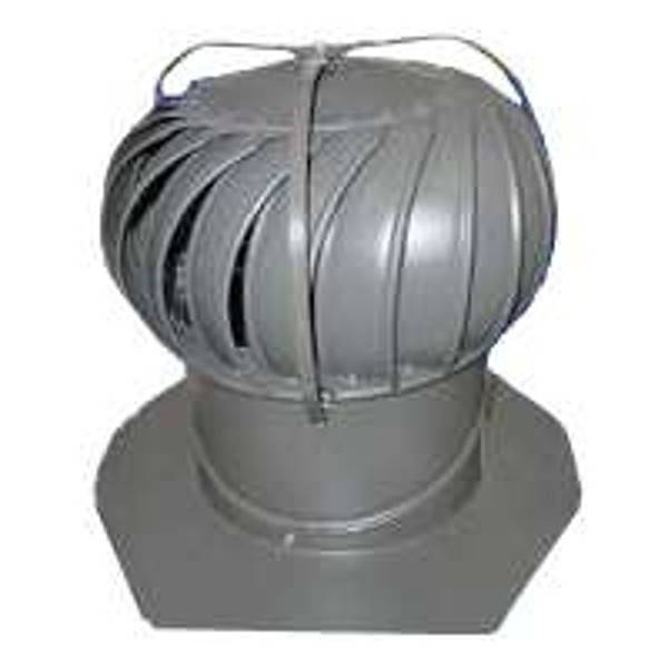 LOMANCO Whirlybird BEB12WB Turbine Ventilator, 12 in Dia Throat, Aluminum, Weathered Bronze [SKU: ORG4641965]