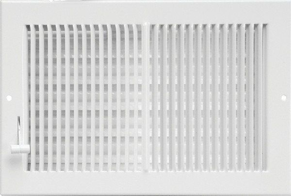 Imperial RG0309 Multi-Shutter Sidewall/Ceiling Register, 9-1/4 in L, 5-3/8 in W, 20 deg Air Deflection, 2 -Way [SKU: ORG5385950]
