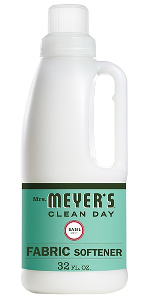 Mrs. Meyer's 014334 Fabric Softener, 32 oz, Liquid, Basil [SKU: ORG7320187]
