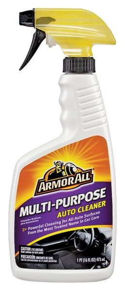 ARMOR ALL 78513 Auto Cleaner, 16 fl-oz Bottle, Liquid, Pleasant [SKU: ORG1494509]