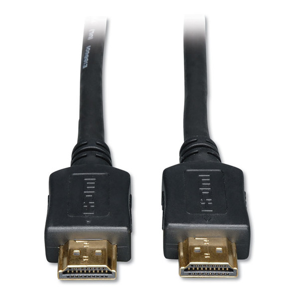 High Speed HDMI Cable, Ultra HD 4K, Digital Video with Audio (M/M), 30 ft, Black [SKU: TRPP568030]