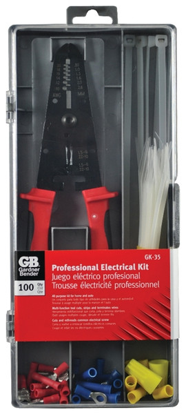 GB GK-35 Terminal and Crimping Tool Kit, 22 to 18 AWG Wire [SKU: ORG7057813]