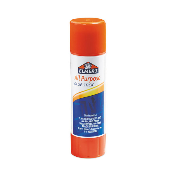 Disappearing Glue Stick, 0.77 oz, Applies White, Dries Clear, 12/Pack [SKU: EPIE517]