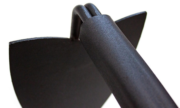 BULLY Tools 92354 Warren Hoe, 4-3/4 in W Blade, 7-1/2 in L Blade, Steel Blade, Triangle Blade, 58 in OAL [SKU: ORG7775497]