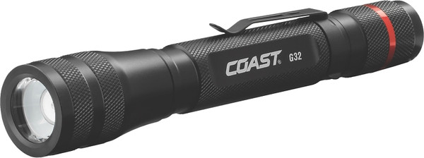 Coast G32 Series 20484 Flashlight, AA Battery, Alkaline Battery, 355 Lumens, 433 ft Beam Distance, 255 min Run Time [SKU: ORG7419575]