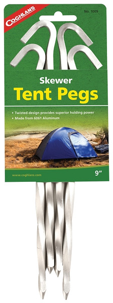 COGHLAN'S 1009 Skewer Peg, 9 in L, Aluminum [SKU: ORG9304205]