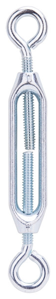 ProSource LR329 Turnbuckle, 1/4 in Thread, Eye, Eye, 7-1/2 in L Take-Up, Aluminum [SKU: ORG6124002]