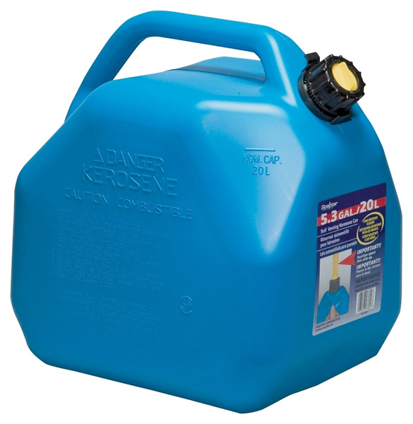 Scepter 07624 Gas Can, 5.3 gal Capacity, Polyethylene, Blue [SKU: ORG3077955]