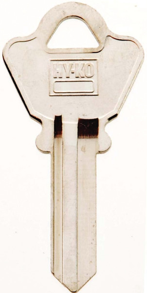 HY-KO 11010WE1 Key Blank, Brass, Nickel, For: Welch Cabinet, House Locks and Padlocks [SKU: ORG7272768]