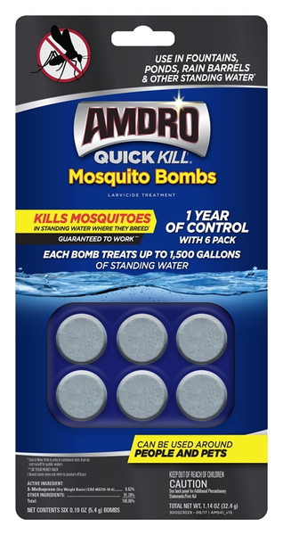 Amdro QUICK KILL 100530552 Mosquito Bomb, Solid [SKU: ORG4416608]