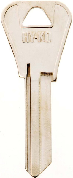 HY-KO 11010WR4 Key Blank, Brass, Nickel, For: Weiser Cabinet, House Locks and Padlocks [SKU: ORG5908520]