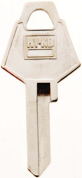 HY-KO 11010XL7 Key Blank, Brass, Nickel, For: XL Cabinet, House Locks and Padlocks [SKU: ORG6429880]