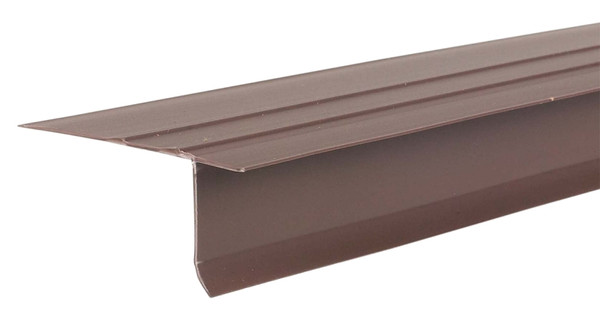 Amerimax 3715419 Drip Edge, 10 ft L, Vinyl, Brown [SKU: ORG3582343]