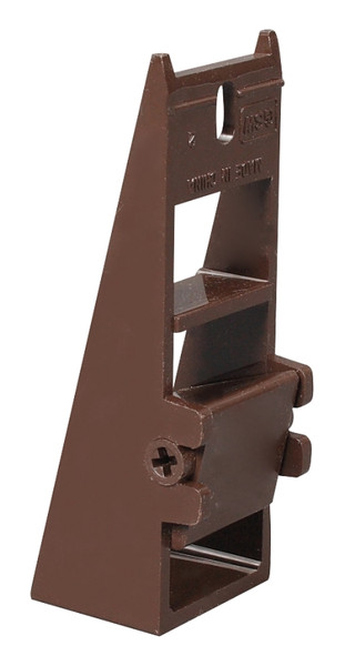 Amerimax T1539 Fascia Fixer, Vinyl, Brown [SKU: ORG9692989]