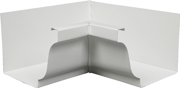 Amerimax 27201 Gutter Miter, Aluminum, White [SKU: ORG3658242]