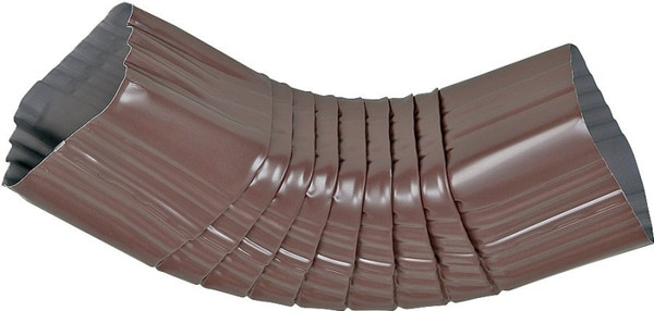Amerimax 2526519 Gutter Side Elbow, Aluminum, Brown [SKU: ORG1187749]