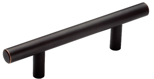 Amerock 5PK40515ORB Cabinet Pull, 5-3/8 in L Handle, Carbon Steel, Oil-Rubbed Bronze [SKU: ORG7389646]