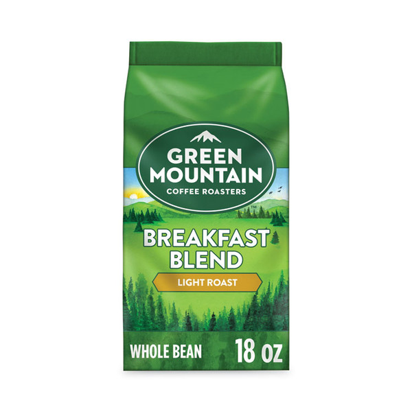 Breakfast Blend Whole Bean Coffee, 18 oz Bag [SKU: GMT7567EA]