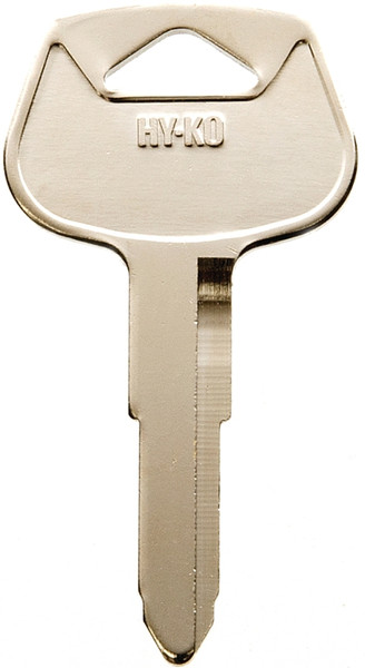 HY-KO 11010DC1 Key Blank, Brass, Nickel, For: Chrysler, Dodge, Eagle, Jeep, Plymouth Vehicles [SKU: ORG9019928]