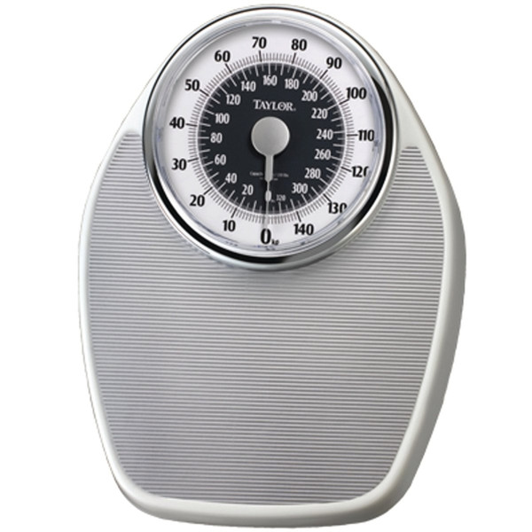 Taylor 1351ES Speedometer Scale, 330 lb Capacity, Analog Display, Steel Housing Material, Silver, 7-1/4 in OAW [SKU: ORG1126762]