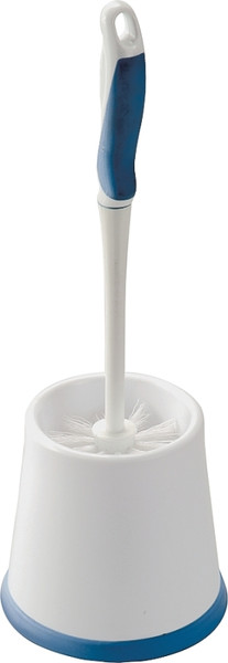 Simple Spaces YB34883L Toilet Bowl Brush with Caddy, 1 in L Trim, PP/PVC Bristle, 15 in L Brush, Plastic Holder [SKU: ORG7279847]