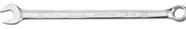 DeWALT DWMT72191OSP Combination Wrench, SAE, 5/16 in Head, 4-3/8 in L, 12-Point, Chrome, Comfort-Grip Handle [SKU: ORG7514474]