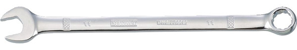 DeWALT DWMT72212OSP Combination Wrench, Metric, 11 mm Head, 6-5/8 in L, 12-Point, Chrome, Comfort-Grip Handle [SKU: ORG7514607]