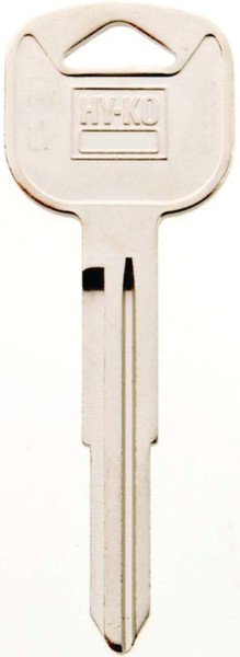 HY-KO 11010KK4 Automotive Key Blank, Brass, Nickel, For: Kia Vehicle Locks [SKU: ORG1106632]