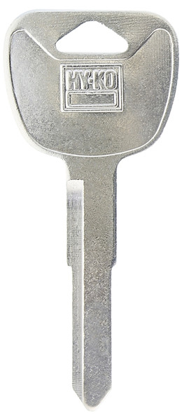 HY-KO 11010SUZ20 Key Blank, Brass, Nickel, For: Suzuki SUZ20 Vehicle Locks [SKU: ORG0170811]