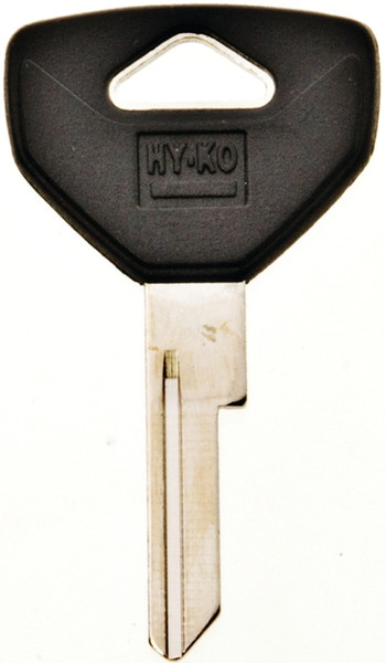 HY-KO 12005Y153 Key Blank, Brass/Plastic, Nickel, For: Chrysler, Dodge, Eagle, Jeep, Plymouth Vehicles [SKU: ORG3277076]