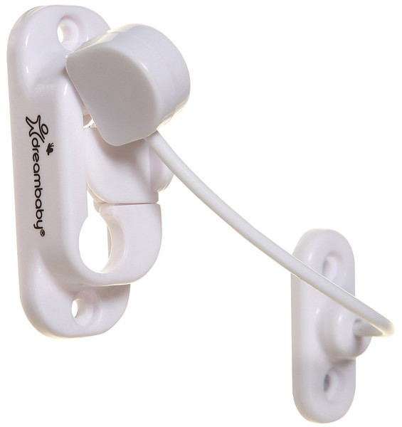 Dreambaby Breezz-Guard L928 Keyless Window Restrictor, Plastic, White [SKU: ORG9723388]