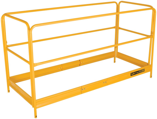 METALTECH Jobsite Series I-CISGRJP Guardrail System, Steel, Powder-Coated [SKU: ORG1636489]